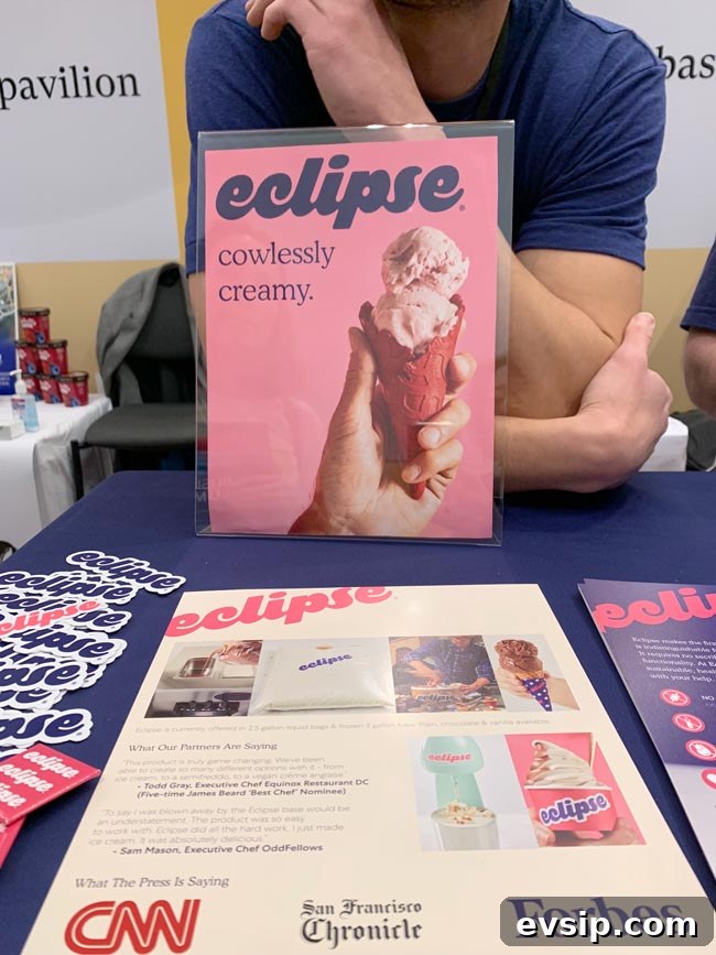 Top Food Trends from the 2020 Winter Fancy Food Show 7 Eclipse plant-based soft serve ice cream - another 2020 food trend