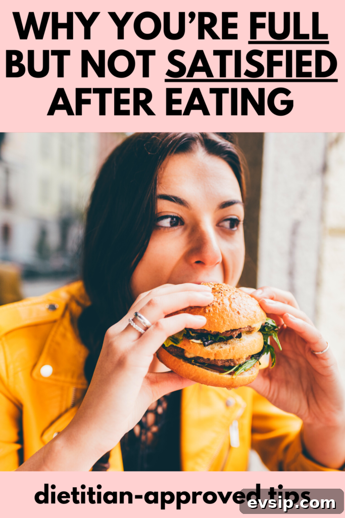 Why Do I Never Feel Full After Eating?