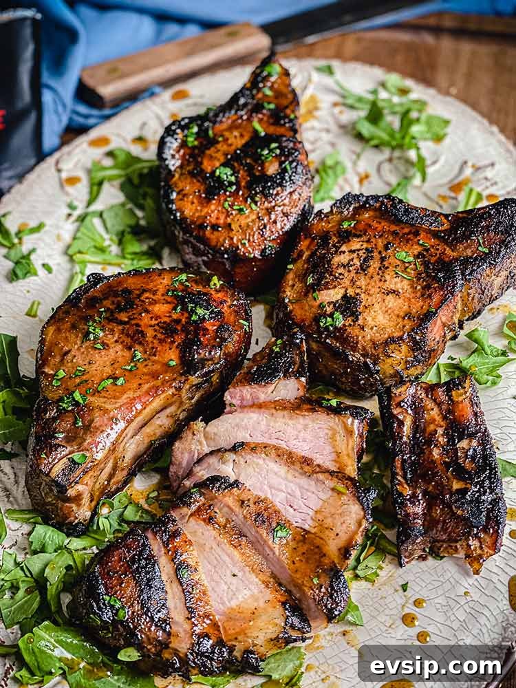 Pan-Seared Pork Chops with Rustic Sun-Dried Tomato Sauce 5 Maple Glazed Pork Chops