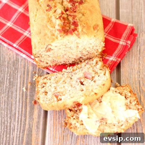slices of Bacon Banana Bread