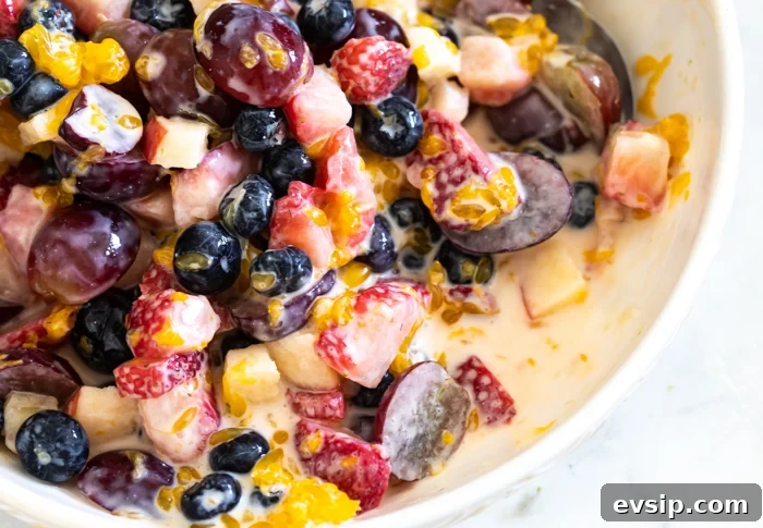 Soggy fruit example