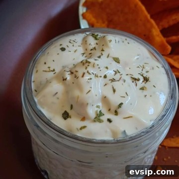 Image showing Wingstop ranch in a mason jar.