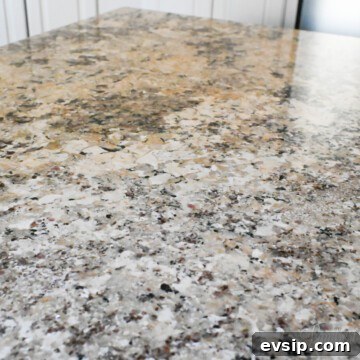 alaska white granite countertop.