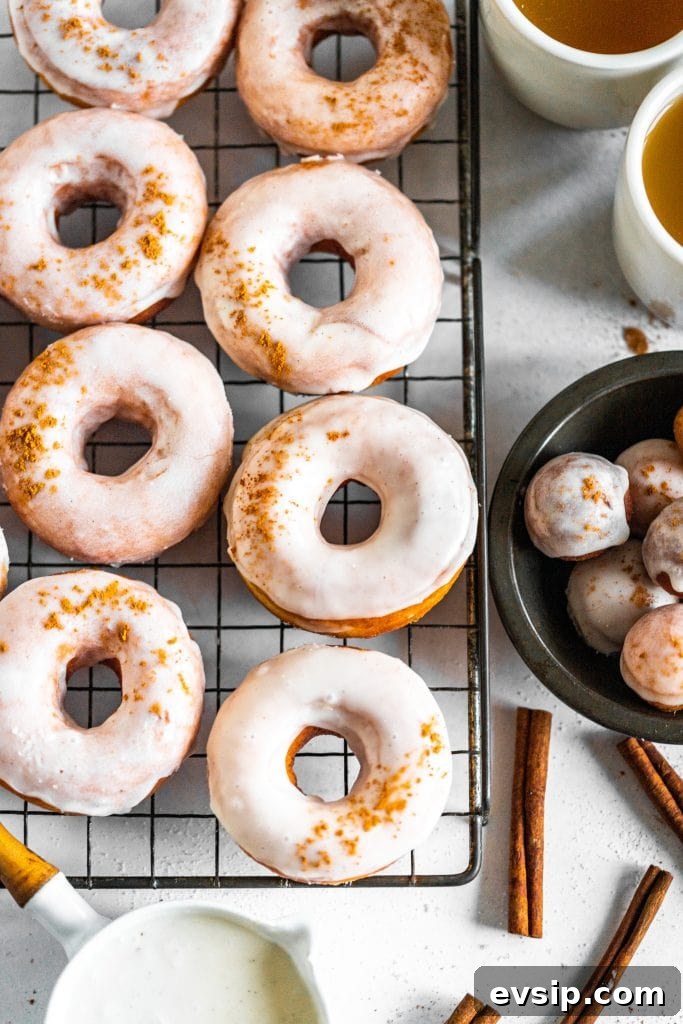 Apple Cider Glazed Doughnuts