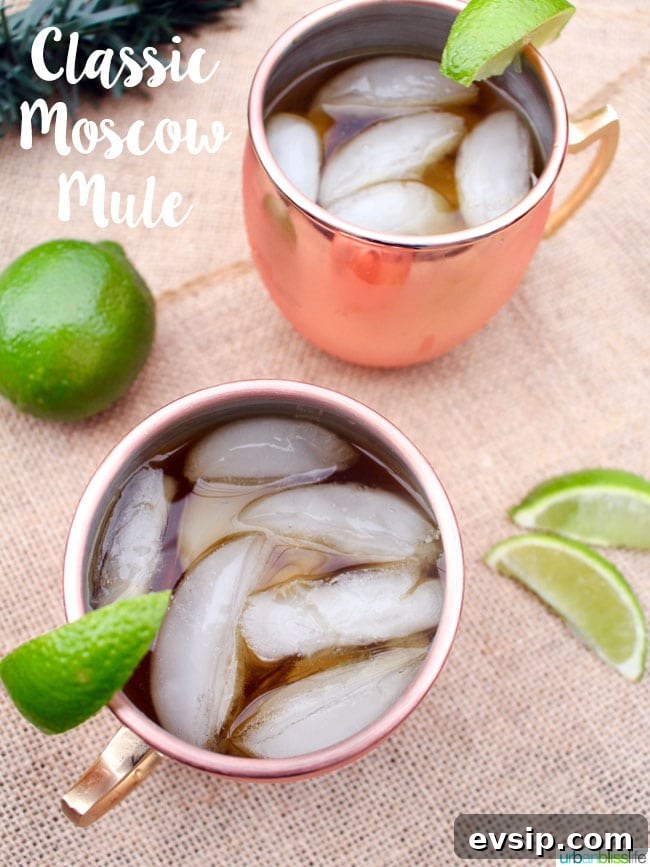 Classic Moscow Mule Cocktail Recipe: How to Make It Perfectly 3 Classic Moscow Mule recipe on UrbanBlissLife.com