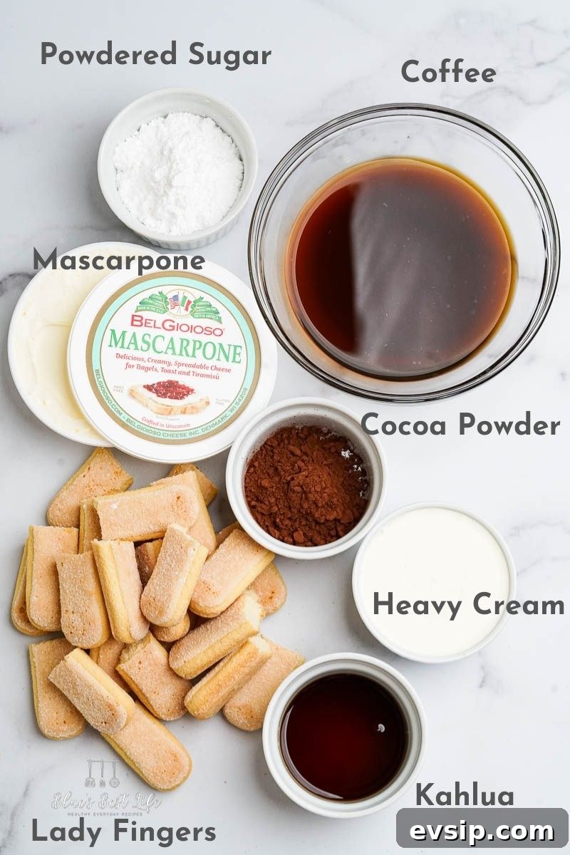Individual Egg-Free Tiramisu Cups: Creamy No-Bake Dessert 3 ingredients for Easy Individual Tiramisu Cups