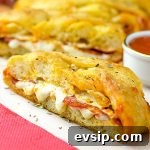 Pizza-Stuffed Mushrooms: Cheesy Mini Pizza Bites Recipe 8 Easy Homemade Pizza Braid - Featured Image