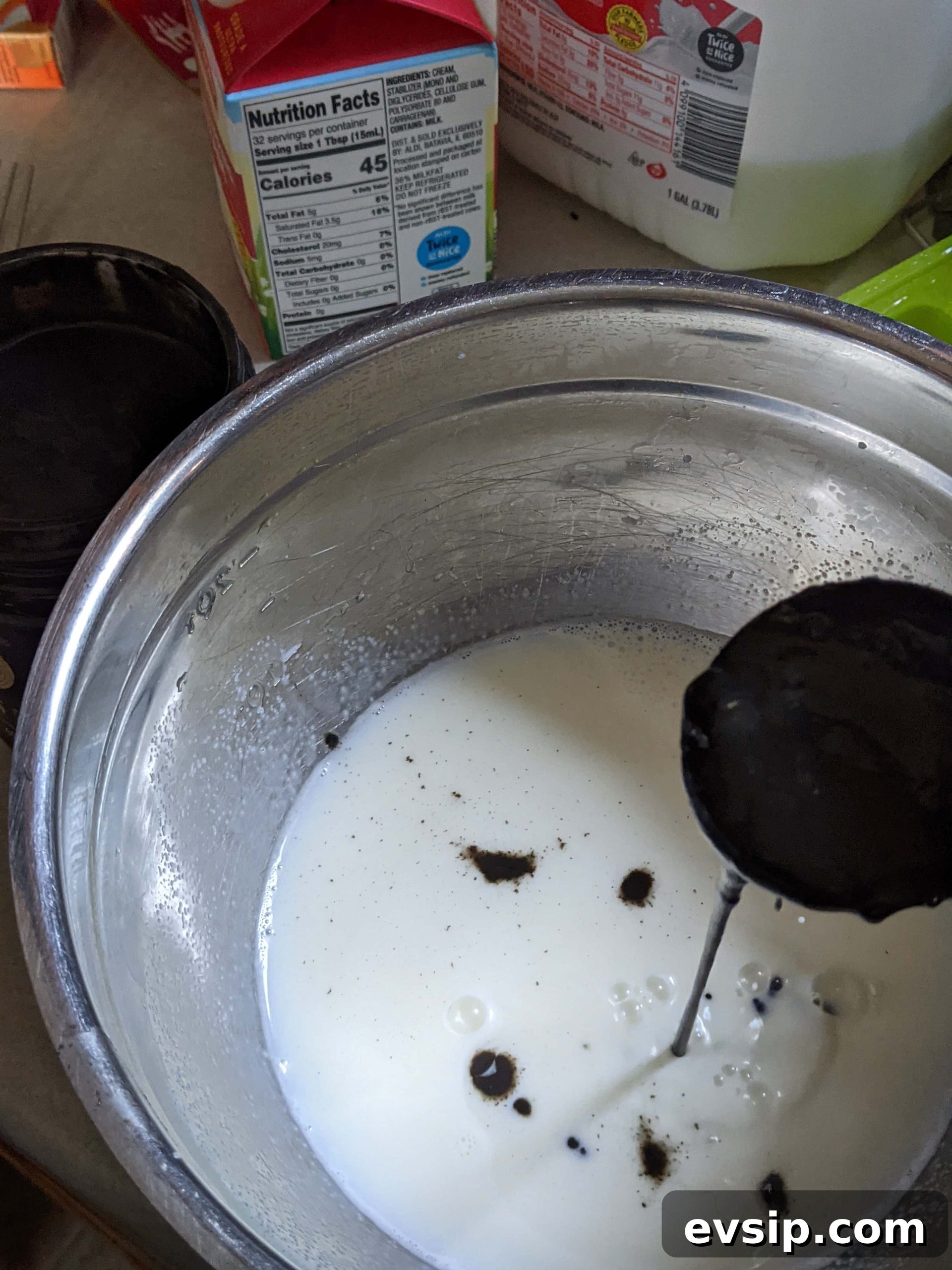 Silky Japanese Black Sesame Pudding Recipe for Home Cooks 6 Pudding texture