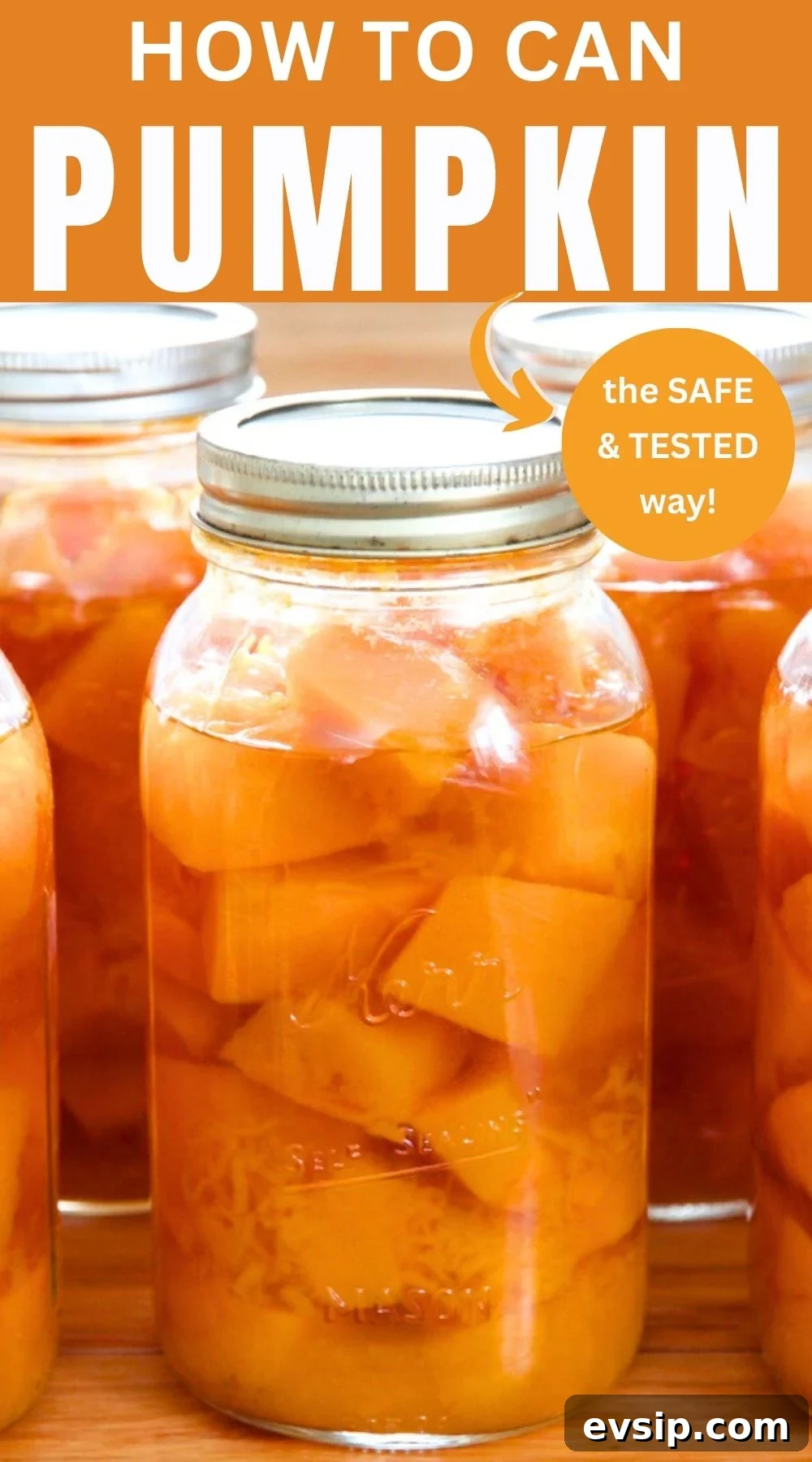 Start canning pumpkin at home, so you can quickly make pumpkin puree any time you need it!