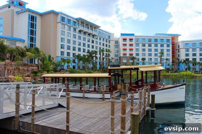 Loews Sapphire Falls Resort - water taxi 