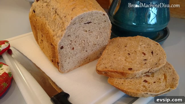 Dairy-Free Eggnog Bread Recipe — Moist Holiday Quick Bread 3 Sliced vegan bread