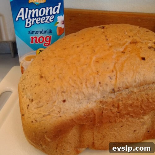 Dairy-Free Eggnog Bread Recipe — Moist Holiday Quick Bread 5 Large dairy-free eggnog bread