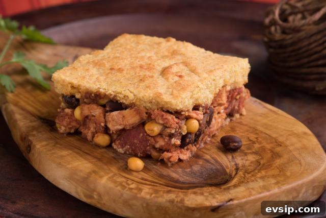 Chicken or Turkey Tamale Pie