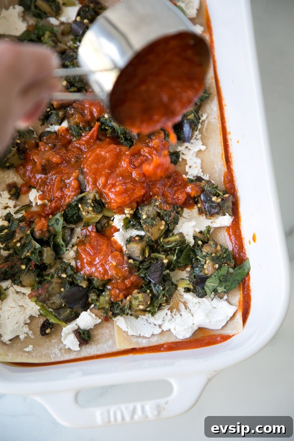 Low FODMAP Vegetarian Eggplant-Kale Lasagna Recipe - Plus more low FODMAP dinner ideas!