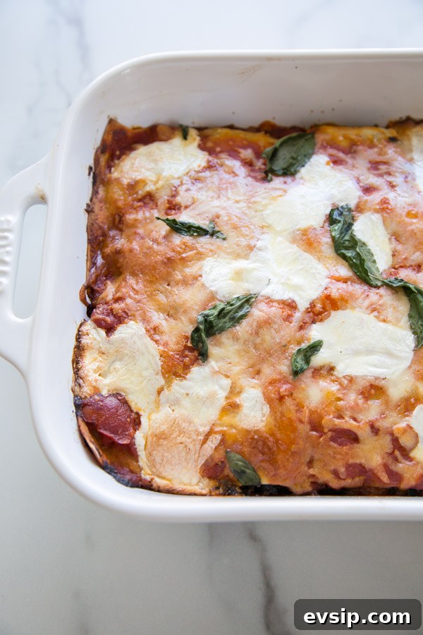 Low FODMAP Vegetarian Eggplant-Kale Lasagna Recipe - Plus more low FODMAP vegetarian recipes!