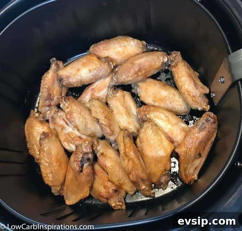 Low-Carb Crispy Buffalo Wings Recipe for Perfect Oven or Air Fryer Crispy Wings 7 Low Carb Crispy Buffalo Wings Recipe