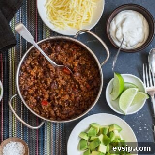 Instant Pot Beef Chili with Bacon and Jalapeño