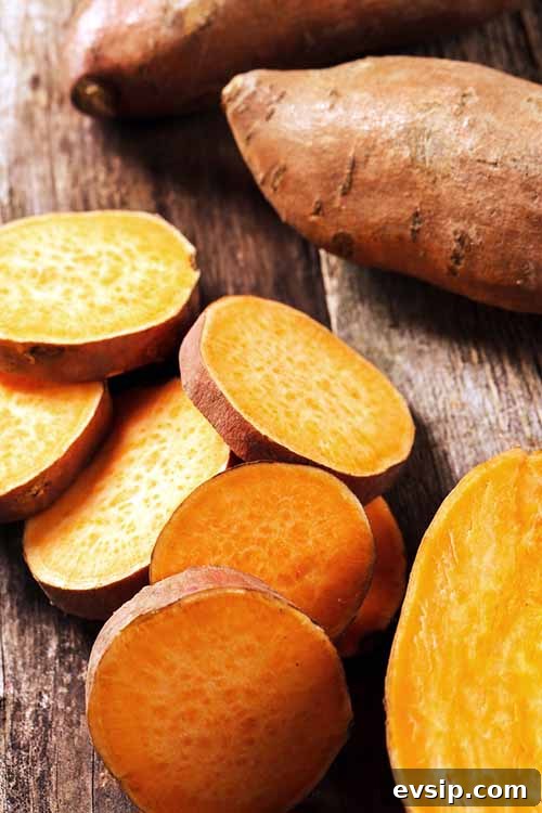 Sweet Potato Guide: Uses, Nutrition, and Cooking Tips 9 Sliced Sweet Potatoes