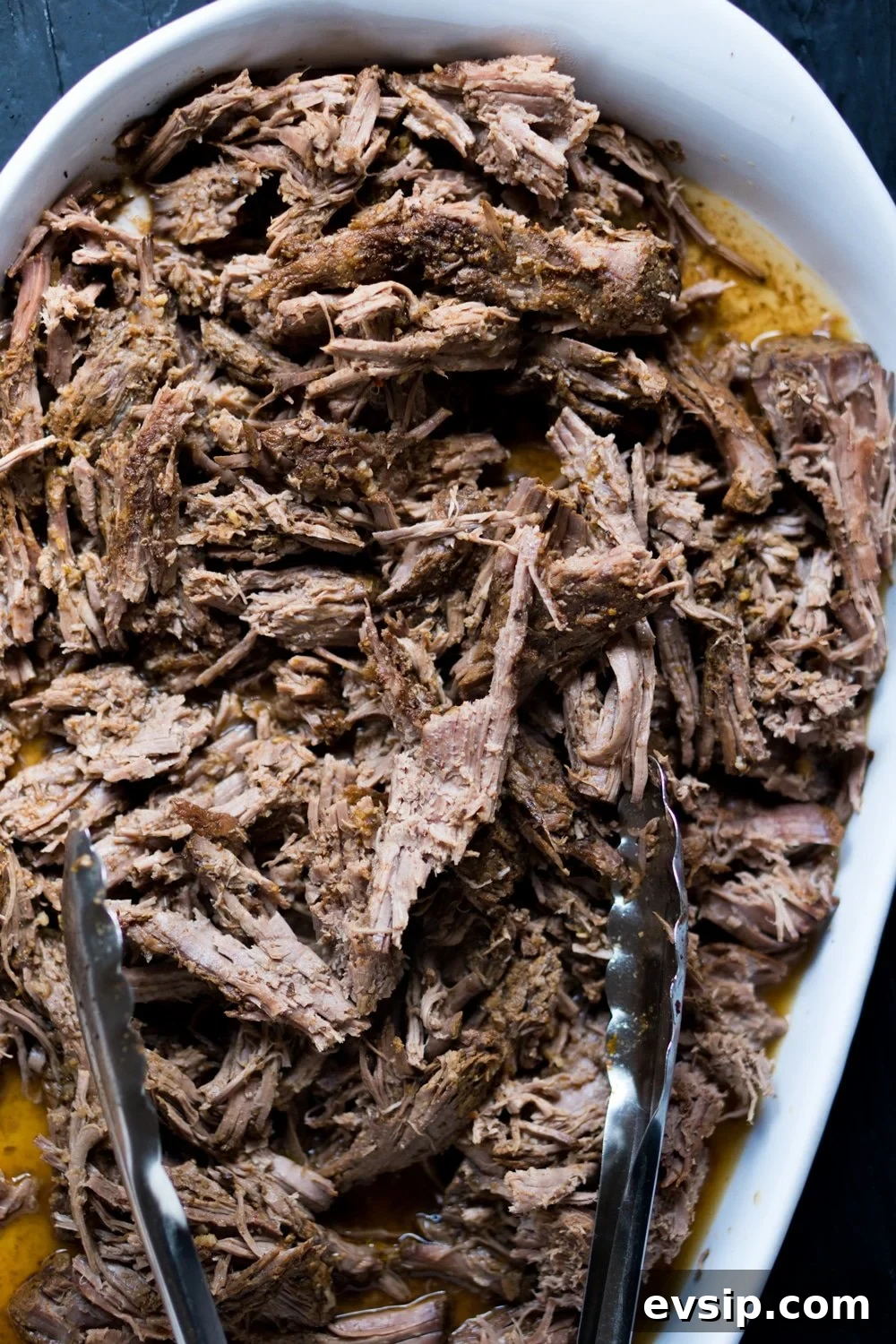 Slow Cooker Pulled Skirt Steak — Gluten-Free Keto Recipe 2 Slow Cooker Pulled Skirt Steak — Gluten Free & Ketogenic
