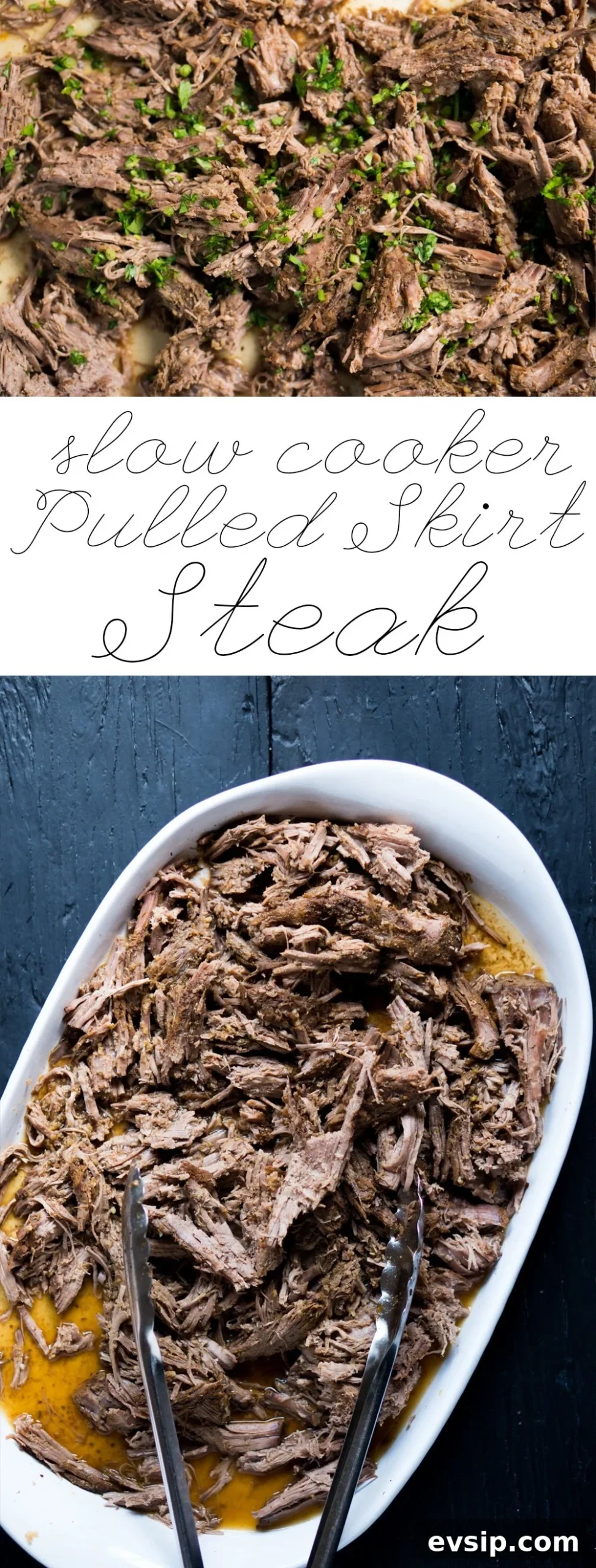 Slow Cooker Pulled Skirt Steak — Gluten-Free Keto Recipe 3 Slow Cooker Pulled Skirt Steak — Gluten Free & Ketogenic