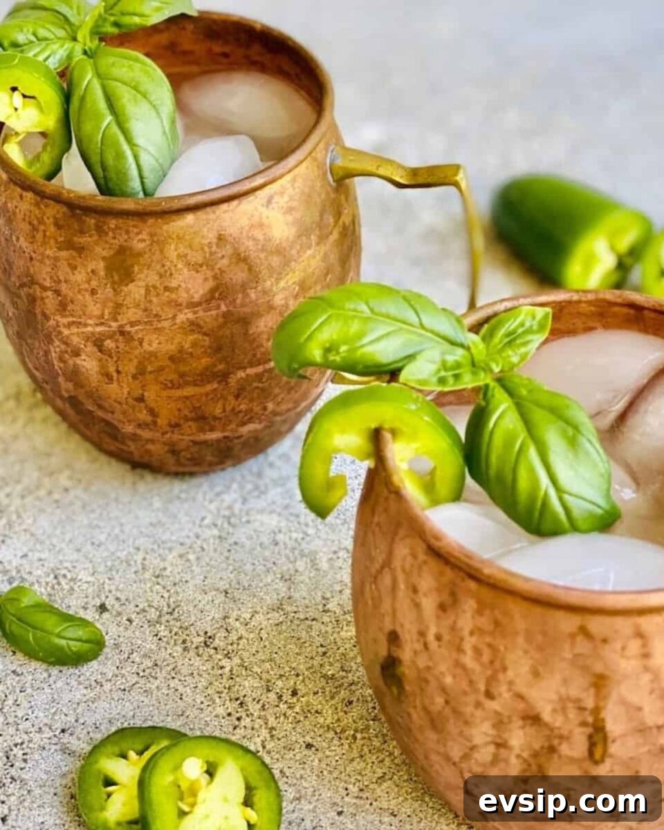 10 Moscow Mule Variations to Try Tonight 12 Spicy Jalapeno Basil Moscow Mule