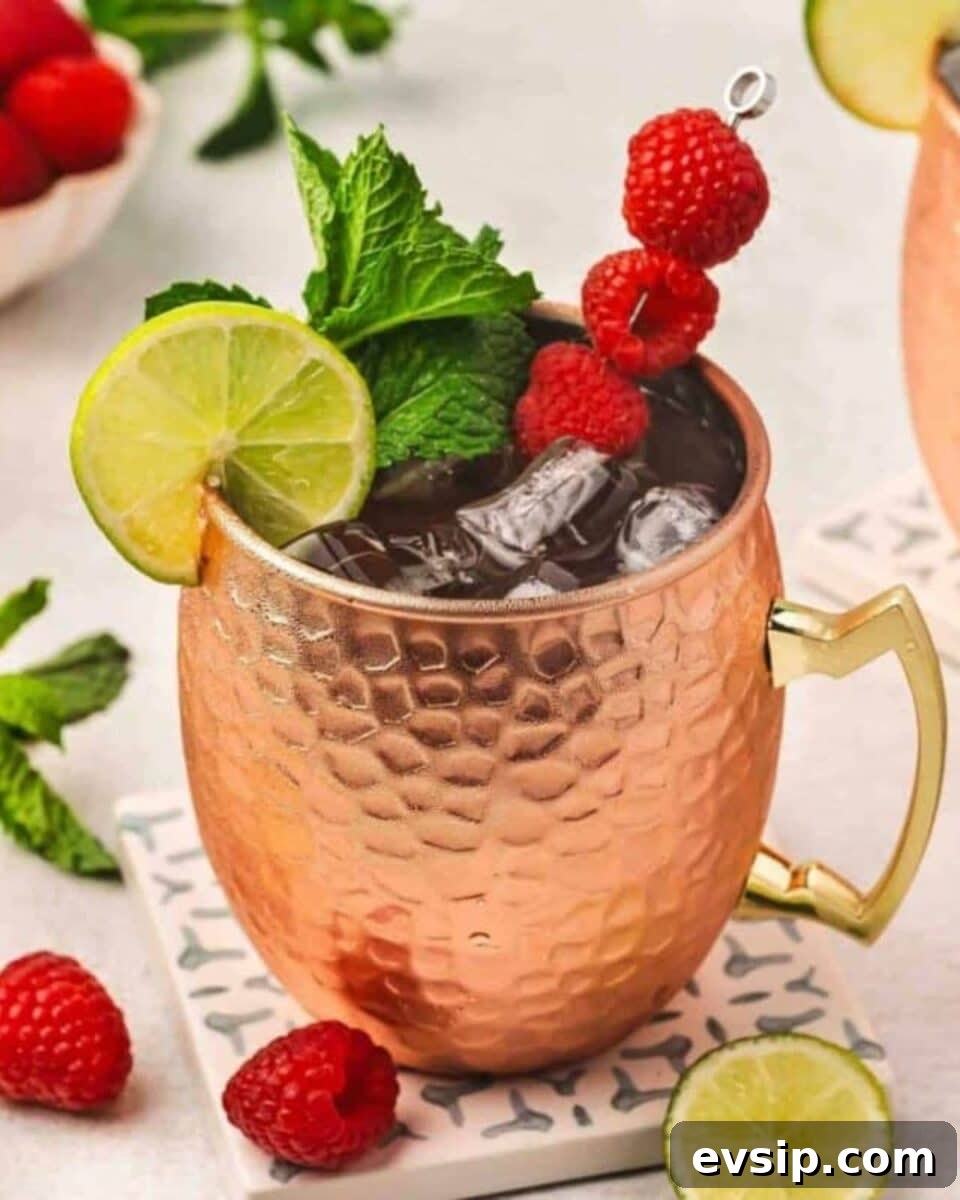 10 Moscow Mule Variations to Try Tonight 6 Fresh Raspberry Moscow Mule