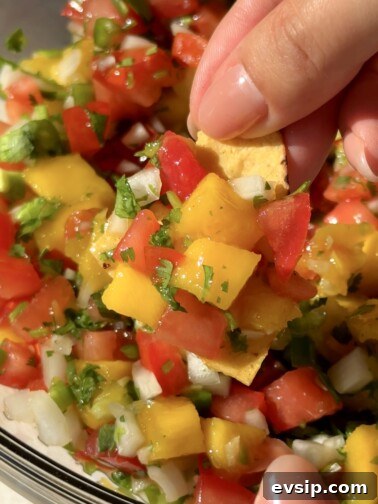 Zesty Mango Salsa Recipe with Jalapeño and Lime 2 Spicy Mango Salsa