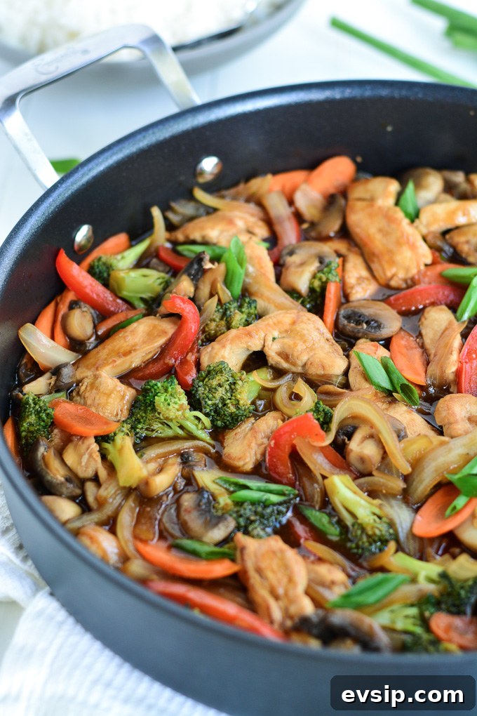 Chicken Broccoli Stir Fry | Garnish & Glaze