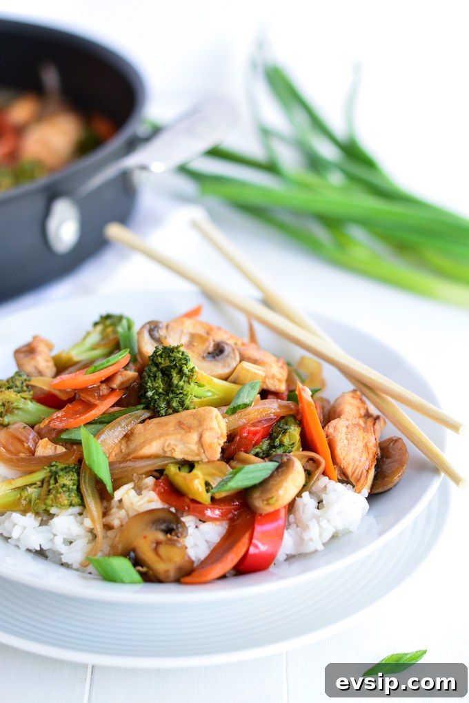 Chicken Broccoli Stir Fry | Garnish & Glaze