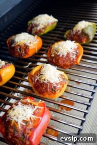 Sprinkle remaining cheese on top and continue to cook until the filling reaches 160 degrees and cheese is melted
