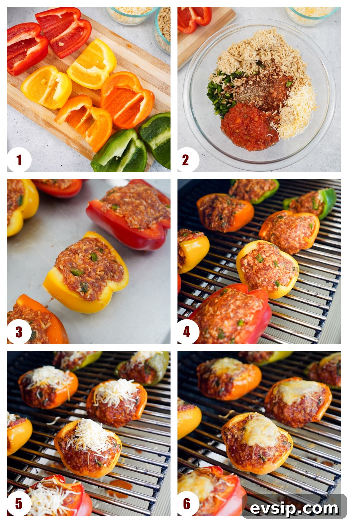how to make smoked stuffed peppers