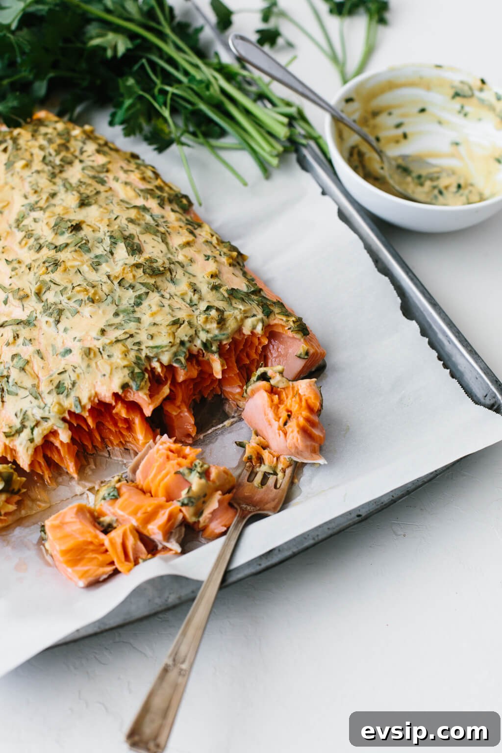 Top 10 Most Popular Recipes of 2018 You’ll Want to Try 6 Dijon baked salmon is one of my favorite easy salmon recipes. It's incredibly flavorful and the dijon topping keeps the salmon moist, light and flaky. It's the perfect healthy dinner recipe and can be made in under 30 minutes.