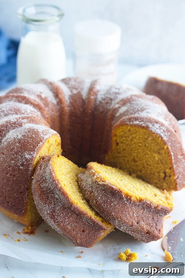 Pumpkin Donut Cake