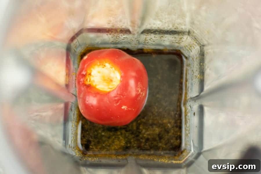 cherry bomb pepper in blender