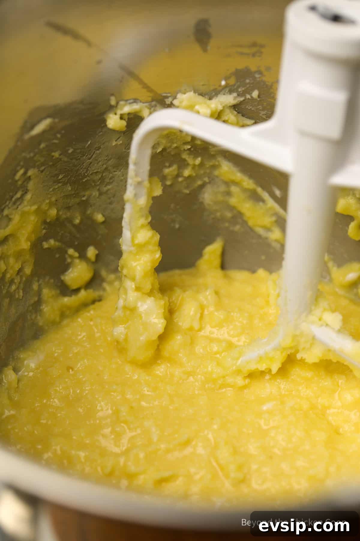 Lofthouse Cookie Recipe: Soft Frosted Sugar Cookies Guide 5 Cookie batter in a mixing bowl.