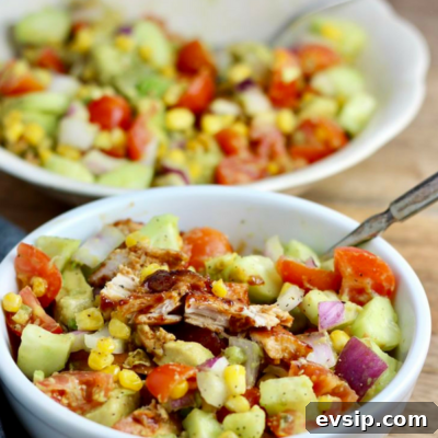 Grilled BBQ Chicken with Avocado and Tomato Salad Recipe 7 BBQ Chicken Avocado Tomato Salad gluten free dairy free