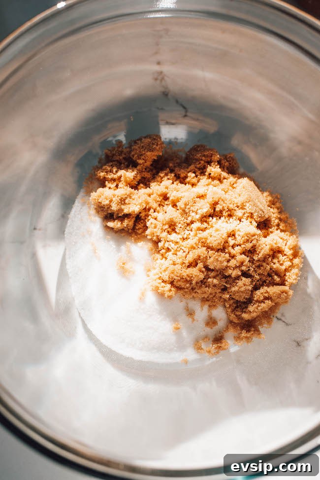 Chewy Peanut Butter Chocolate Chip Cookie Recipe 4 Scooping dough