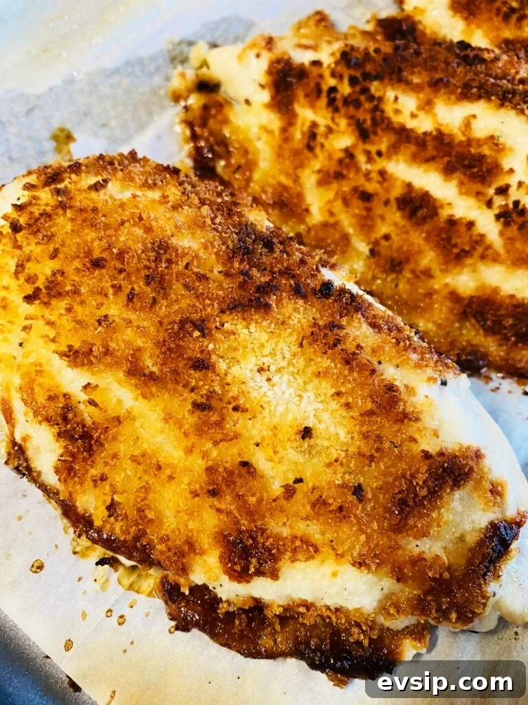 Crispy Garlic Parmesan Chicken