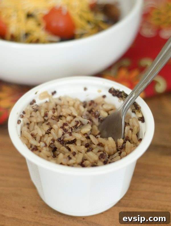 Taco Rice Bowls: Quick Mexican-Inspired Weeknight Dinner Recipes 4 Taco Rice Bowls