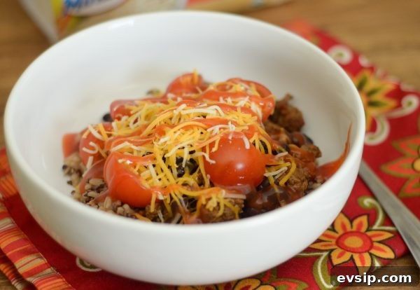 Taco Rice Bowls: Quick Mexican-Inspired Weeknight Dinner Recipes 5 Taco Rice Bowls