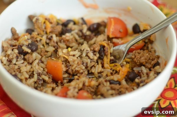Taco Rice Bowls: Quick Mexican-Inspired Weeknight Dinner Recipes 7 Taco Rice Bowls