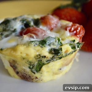 kale egg breakfast cups