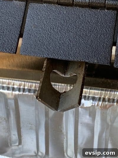 Grease drain and pan