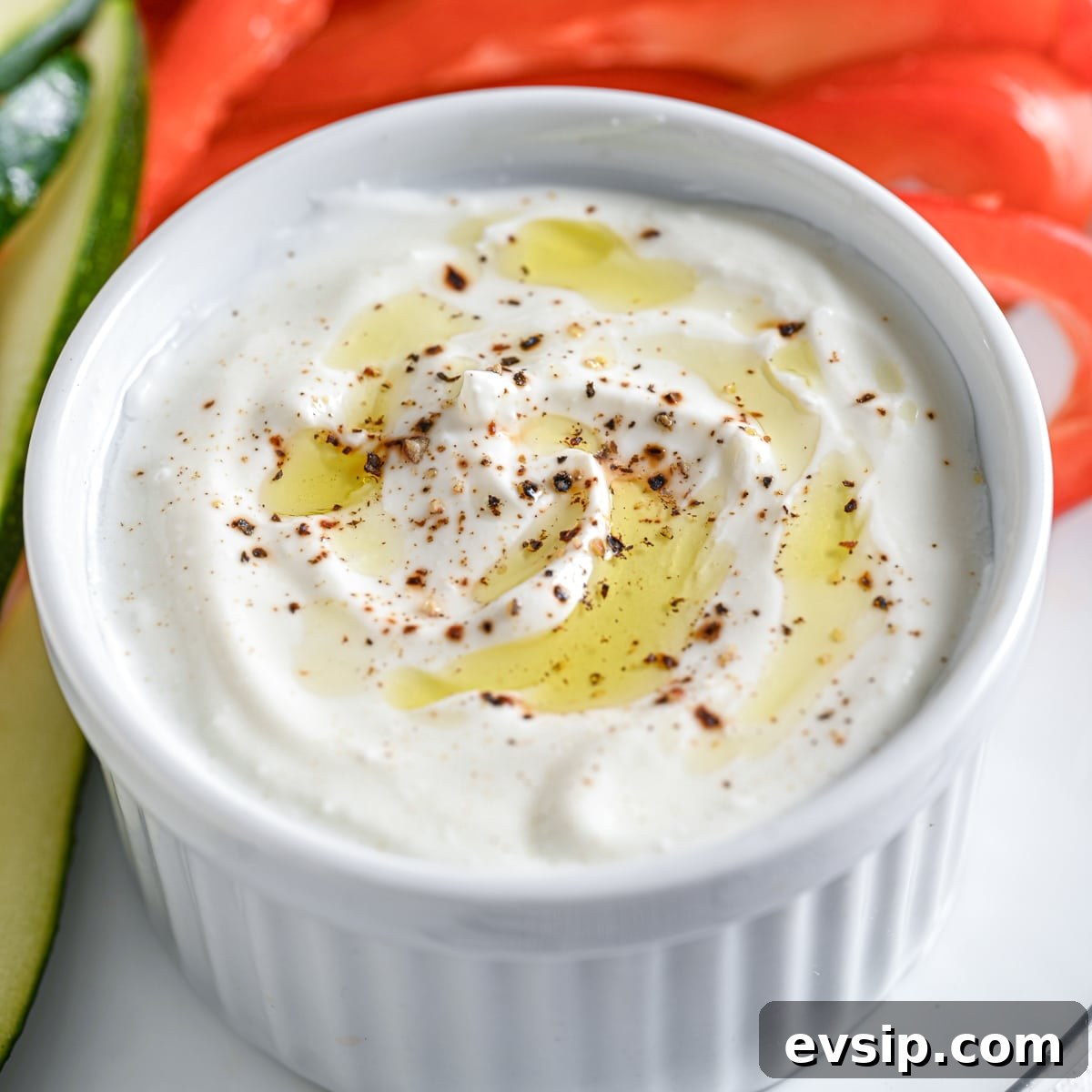 15 Delicious Cottage Cheese Recipes for Every Meal 4 Whipped cottage cheese in a ramekin, perfect for those who do not like the texture of cottage cheese