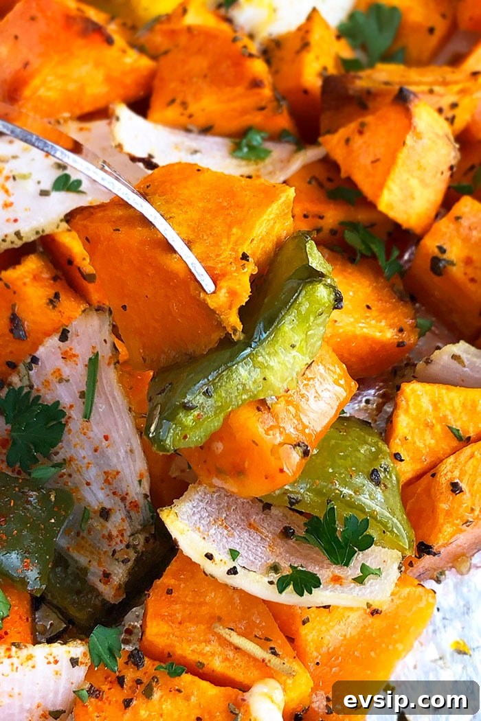One-Pan Sweet Potato Hash with Crispy Veggies and Eggs 5 Healthy Sweet Potato Hash With Eggs