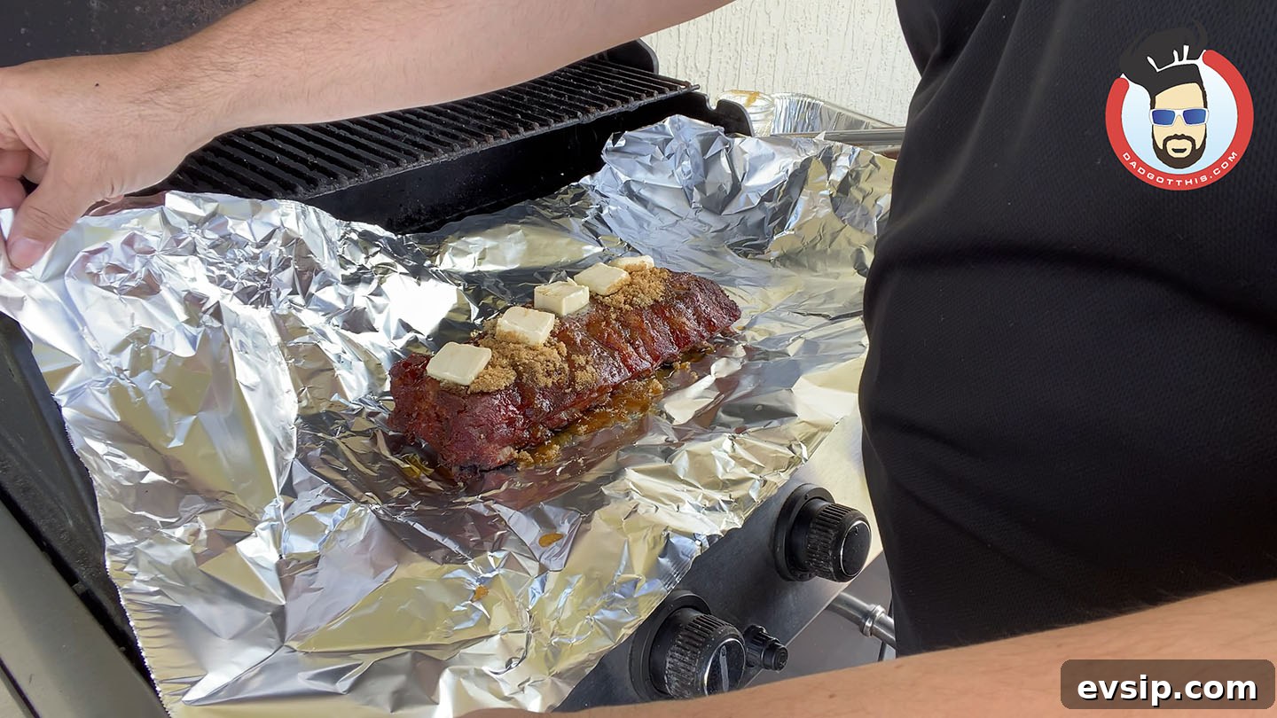 wrapping ribs