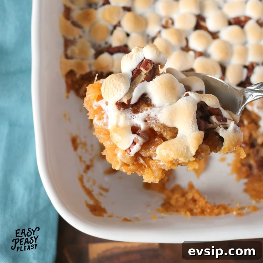 Sweet Potato Casserole Recipe: A New Holiday Tradition 4 Only 10 minutes prep time to this delectable Sweet Potato Casserole. The perfect dish for the holidays.