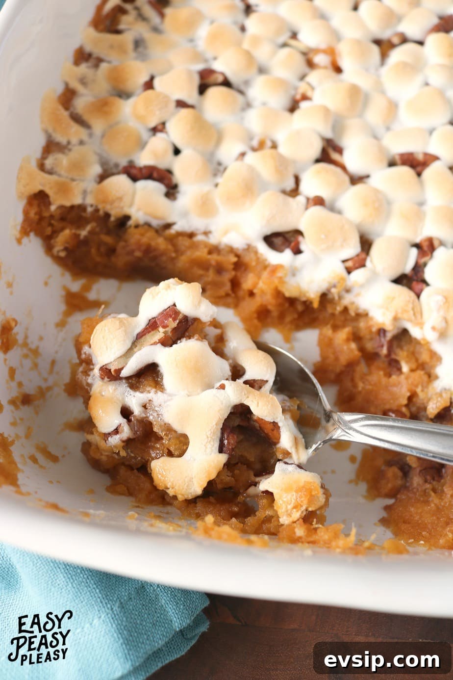 Sweet Potato Casserole Recipe: A New Holiday Tradition 7 Simple but exquisite, this sweet potato casserole will be the talk of of the meal at your next holiday gathering.