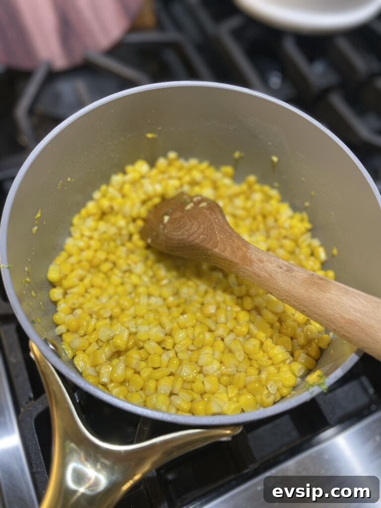 Seasoned corn