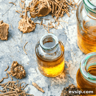 Cannabis Trichomes Explained: How They Affect Potency and Flavor 20 A picture of a rock surface with a glass bottle filled with cannabis root tincture